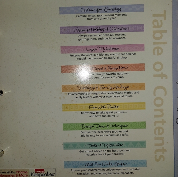 Fun with photos, memories and more keepsakes set - Picture 3 of 3